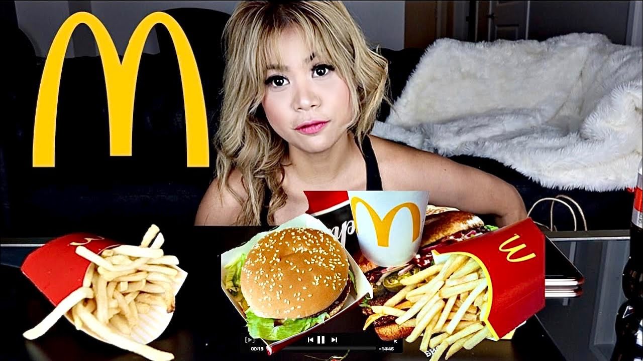 DRUNK MCDONALDS MUKBANG YouTube