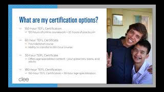 Which CIEE TEFL Course is right for me?