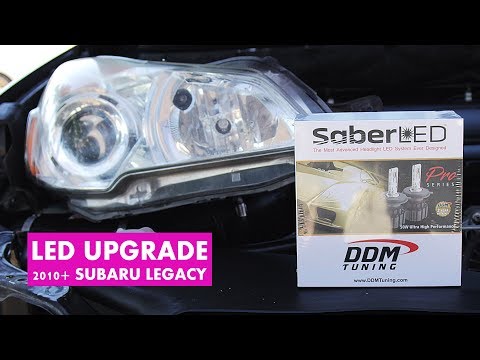 How to Change the Headlight Bulb Subaru Legacy & Outback (2015 2014 2013 2012 2011 2010)