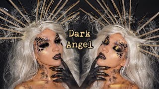 DARK ANGEL HALLOWEEN MAKEUP TUTORIAL