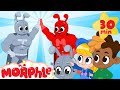 Robot Superheroes - Mila and Morphle | +more Kids Videos | My Magic Pet Morphle