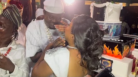 MOMENT TOYIN ABRAHAM KISSED MUYIWA ADEMOLA AT YHE PREMIERE OF ORI REBIRTH