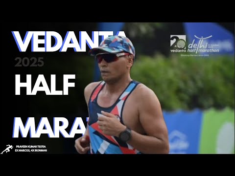 My Personal Best Time in Vedanta Delhi Half Marathon 2025