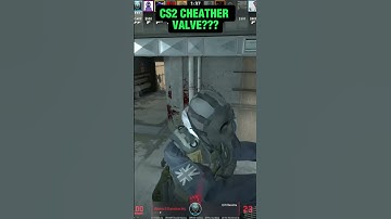 CS2 CHEATHER FROM ELİTE MATCH #cs2 #overpass #shorts #cheater