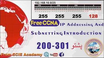 CCNA Class C Subnetting /25 Pashto Lecture 1 پشتو