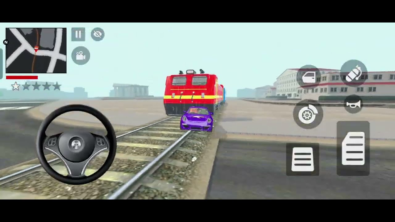 Purple Porsche 🟣 vs ITA Train Challenge! Indian Theft Aura New Update Game Forge 8.1