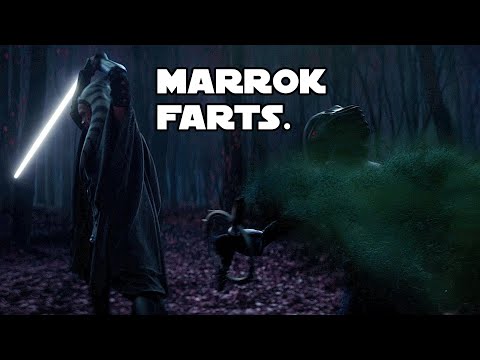 Ahsoka Kills Marrok, Then He Farts 💩