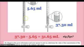 AP Chemistry Free Response Question 2016 #7