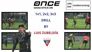 LDU - 1v1, 2v2 and 3v3 drill by Luis Zubeldía screenshot 3