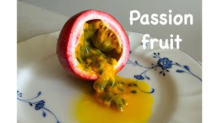 [Without opening]How to know when a passion fruit is ripe and sweet | How to eat a passion fruit