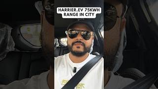 Harrier EV Range Tested in City | Harrier EV Range on full charge #harrierev