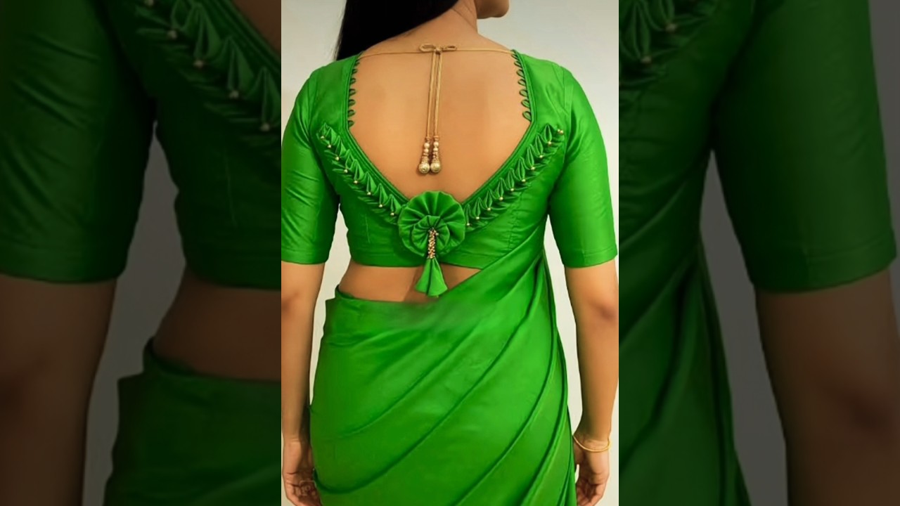 🎉💝 New Fancy Blouse Back Neck Design's 2026 / बैक नेक ब्लाउज डिजाइन 