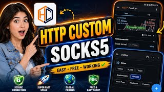 How to setup SOCKS5 PROXY on HTTP CUSTOM for free 