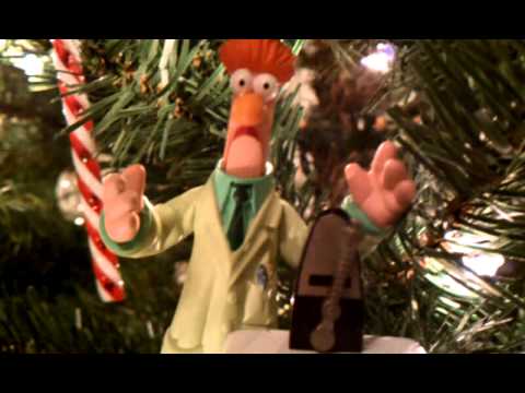 Beaker's Ode to Joy! My new Hallmark ornament.
