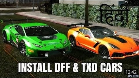 HOW TO INSTALL DFF + TXD CARS IN GTA SA ANDROID