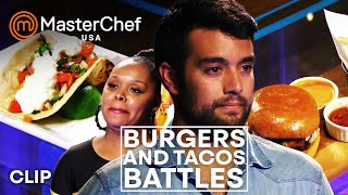 Battle Of The Burgers And Tacos | MasterChef USA | MasterChef World