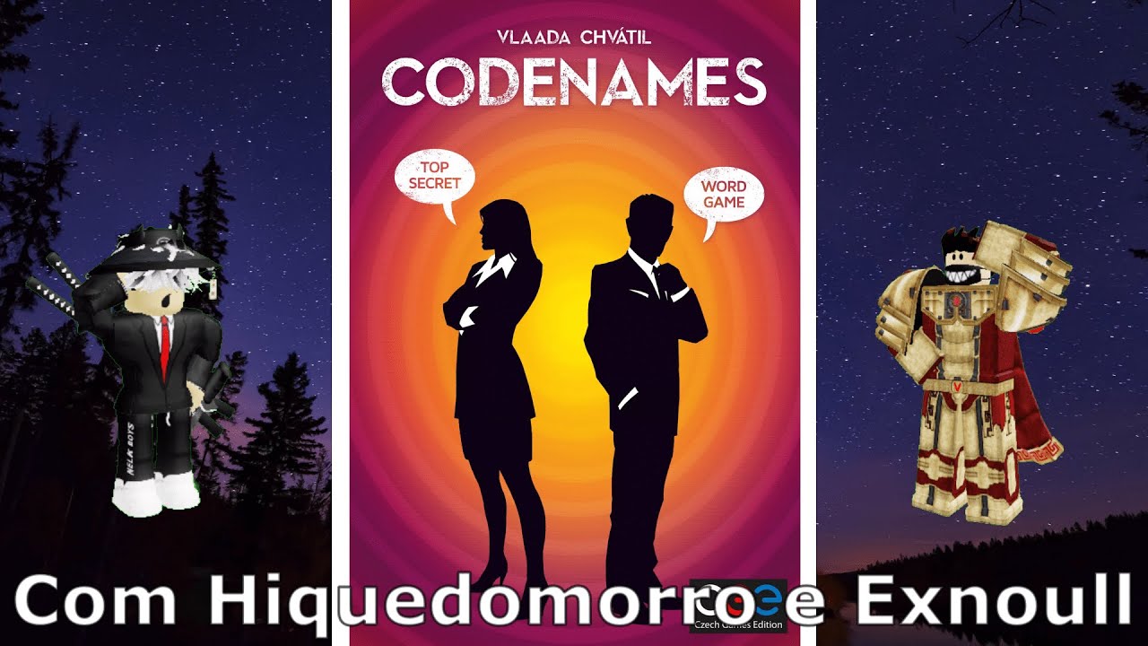 Juh Jogando Codenames com @Souzones @CoreDasAntigas @GabsYT.OFICIAL  @MrGuinas @Teger e @Fujinuma 