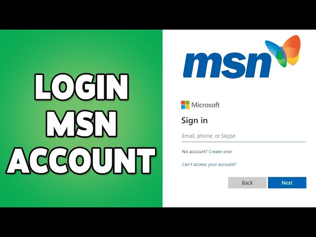 How To Login MSN Account 2024 | Guide To Sign In MSN Account class=