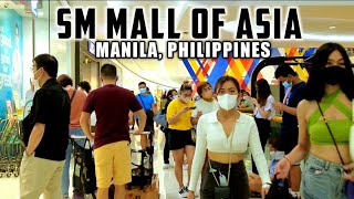4k Sm Mall Of Asia 2022 Walking Tour Largest Mall In The Philippines ...