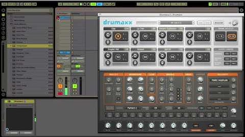 Sequencing Drums in Ableton Live using Image Line Drumaxx