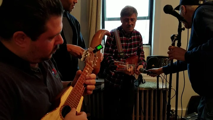 Rehearsal  at casiano house with angel borrero gro...