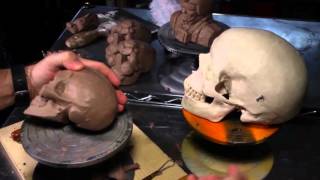 Part07 Sculpture 3 Skulls From Reference