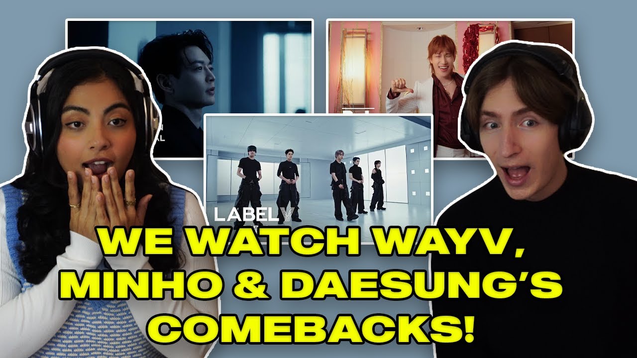 Музыкальная продюсерская пара отреагировала на DAESUNG - HANDO-CHOGUA | MINHO - TEMPO | WayV - Et...