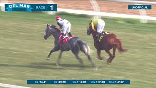 Mr. Disrespectful Wins Race 1 At Del Mar 113025