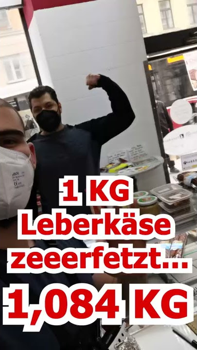 Über 1 KG Leberkäse in einer SEMMEL...🔥#shorts