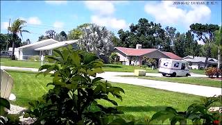 Mailman Hits Mailbox - Hit And Run
