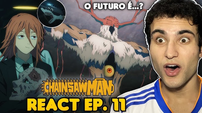 18) Denji e Makima fizeram AQUILO 🔞😳 React Chainsaw Man EP. 5 