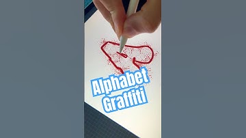 Alphabet Graffiti with procreate by @Sim0ndee #graffiti #graff #graffitiart #procreate