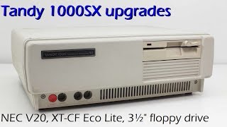 Exploring & upgrading the Tandy 1000SX computer