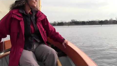 Crab skiff inaugural sail part 2 - leaving NSC Harbour