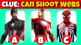 Guess the Marvel Character by 1 Clue Marvel Hero Quiz