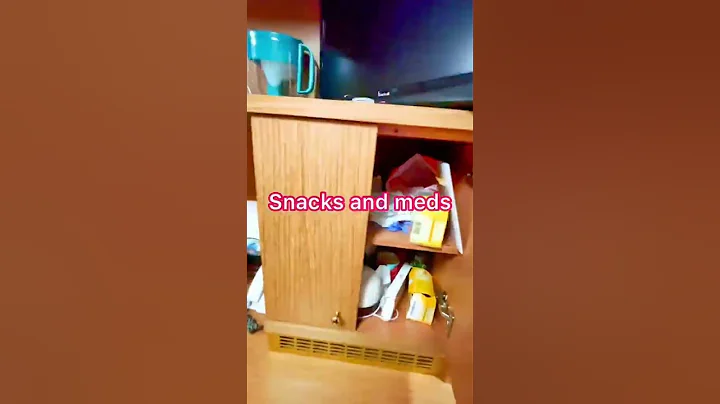 UNUSUALLY LARGE crew CABIN tour!✨ ✨    #SHORTS