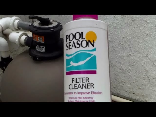 How To Use A Filter Cleaner in a Sand 