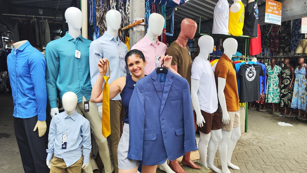 FABRICANTE DE TERNO, BLAZER, PALITÓ, GRAVATA E ROUPAS ESPORTE FINO E CASUAL NA FEIRA DE CARUARU
