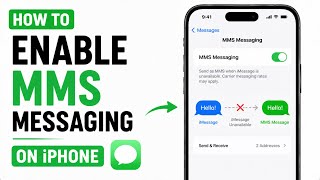 How to Enable MMS Messaging on iPhone