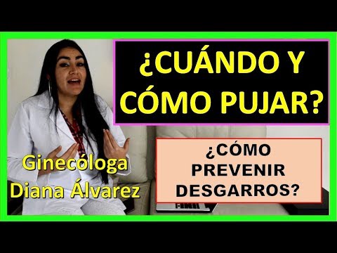 ✅¿CÓMO PUJAR BIEN? ¿CUÁNDO PUJAR?,  POR GINECOLOGA DIANA ALVAREZ