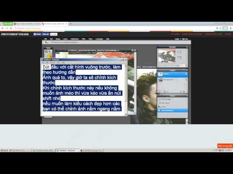 Video [PTS online] Bài 2: Cắt ảnh hình tròn, hình vuông,... - youtube