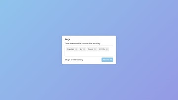 Make Input tags box in HTML using Css Javascript