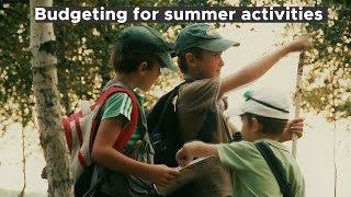Tips to properly budget for summer activities
