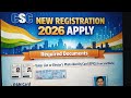 @OjhaTelecomm CSC new registration 2026 apply required documents, 