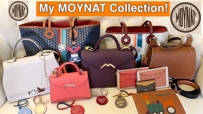 Moynat signature styles - Flori, Wheel and Voyage bags