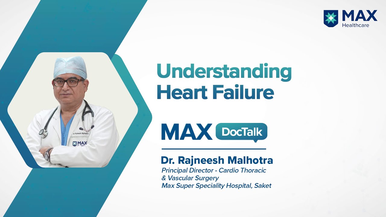 Understanding Heart Failure | Dr. Rajneesh Malhotra | Max Hospital, Saket