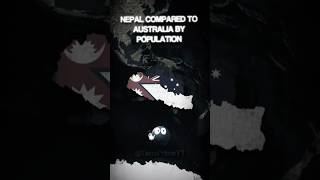 Countries Compared By Population (Part-6) #geography #countryballs #shorts #map #edit