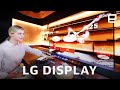 LG Display's transparent OLED screens and bendable TV at CES 2021