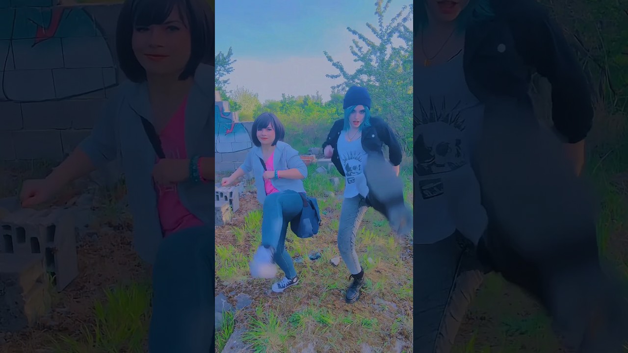 Kung fu fighting 💥🤛🏻| Chloe Price & Max Caulfield@nikkihatsunecosplay#cosplay| Life is strange