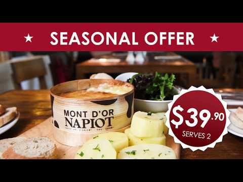 Cheese Bar Baked Mont d'Or Cheese Promotion (Wine Connection Singapore)
